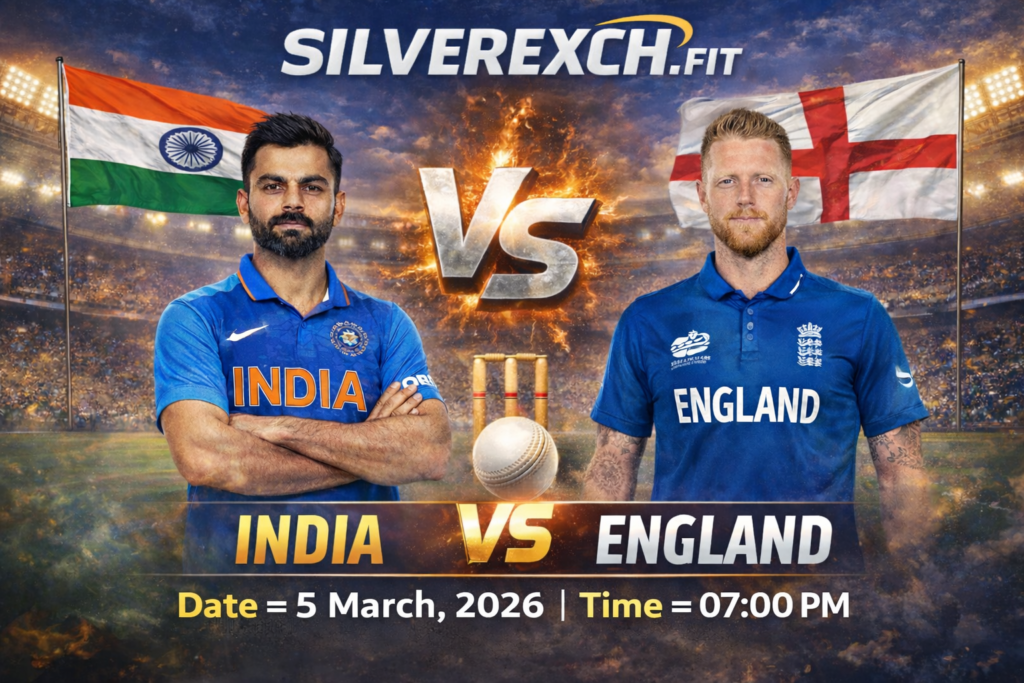 silverexch.fit India vs England