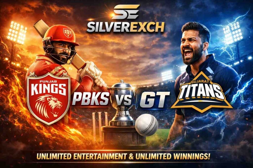 SilverExch IPL PBKS vs GT banner 