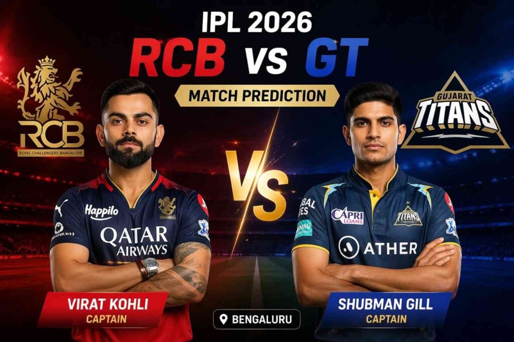 RCB vs GT Match Tip 2026