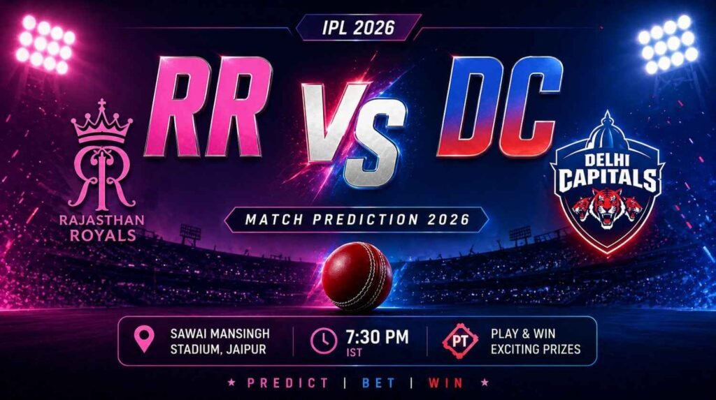 RR vs DC Betting Tips For ipl match2026