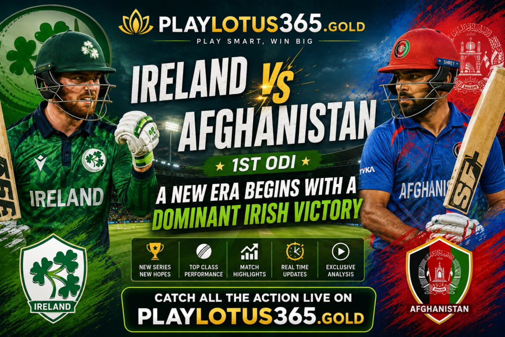 Ireland vs Afghanistan