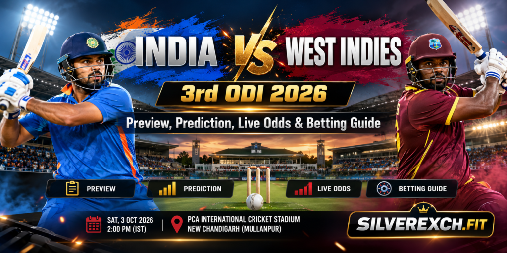 India vs West Indies 3rd ODI 2026